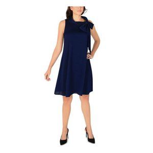 Navy Shift Signature by Robbie Bee Dress 10P